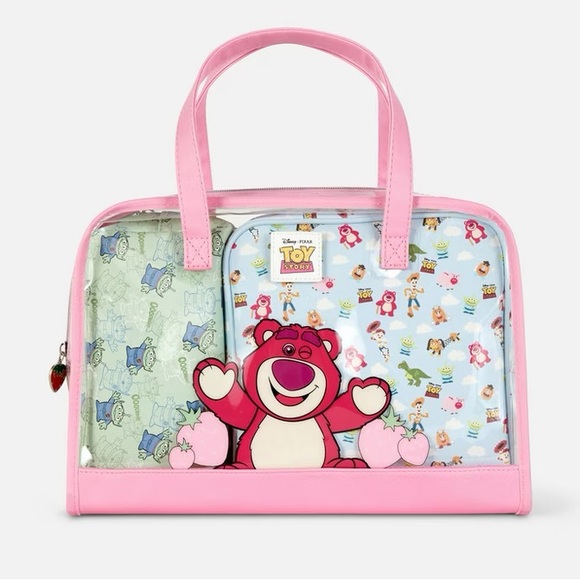 Disney’s Toy Story Lotso 3-in-1 Wash Bag Set - Picture 4 of 4